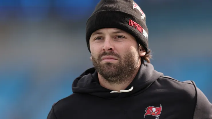 Baker Mayfield #6 of the Tampa Bay Buccaneers.