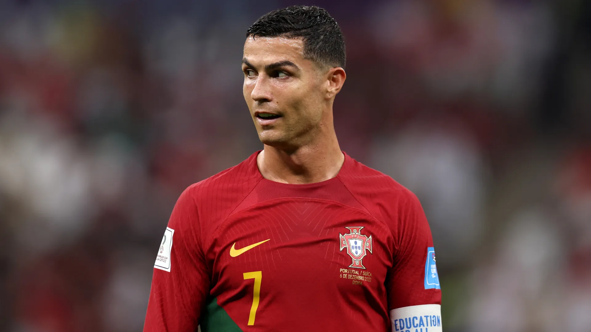 Cristiano Ronaldo of Portugal.