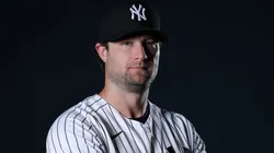 Gerrit Cole #45 of the New York Yankees poses for a photo.