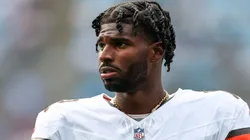 Shedeur Sanders #12 of the Cleveland Browns.