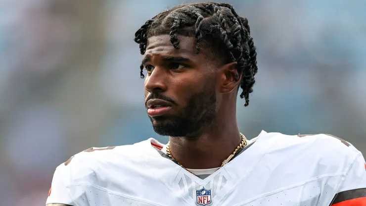 Shedeur Sanders #12 of the Cleveland Browns.