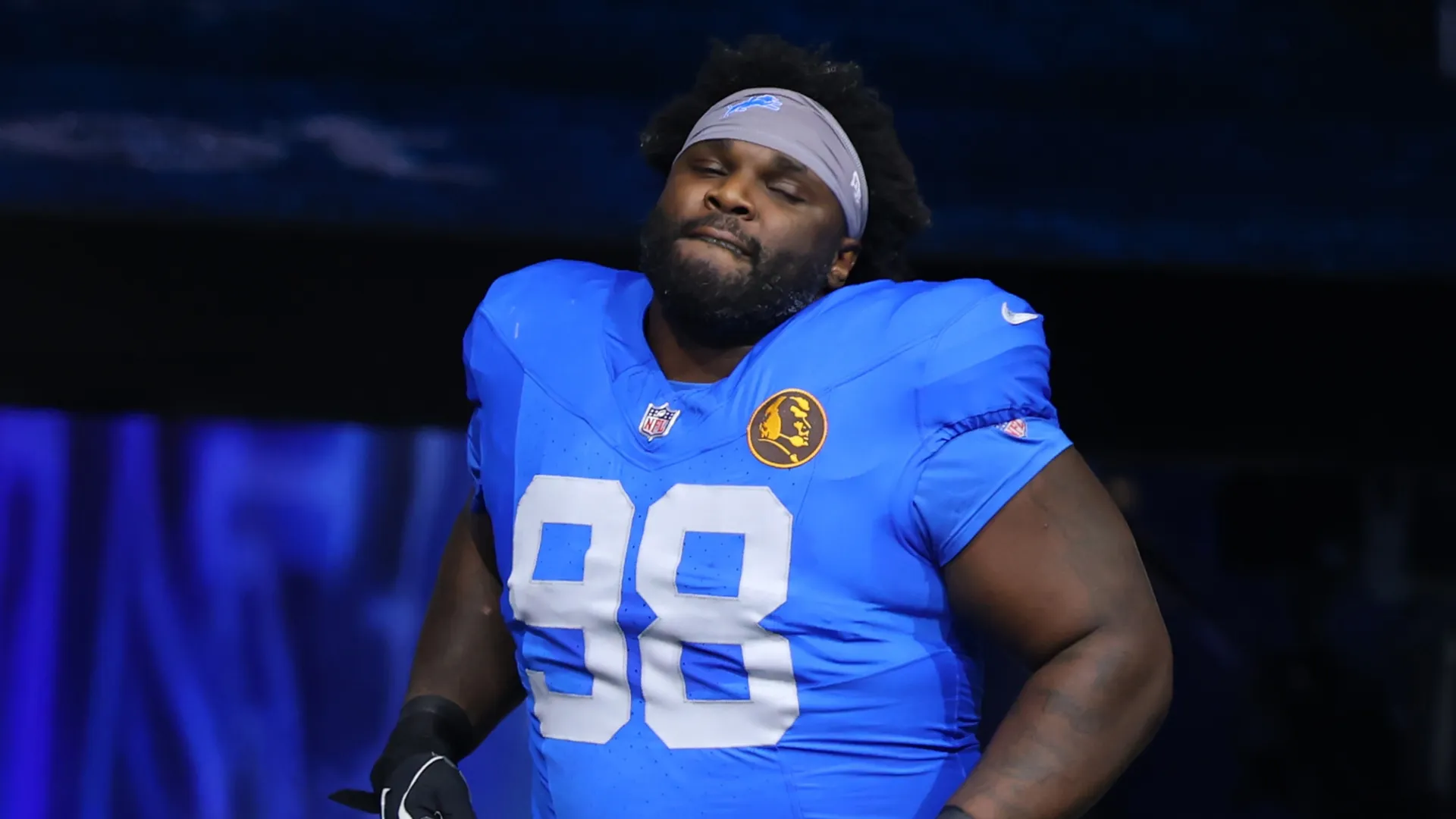 D.J. Reader with the Lions