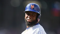 Luis Robert Jr. of the New York Mets at Citi Field