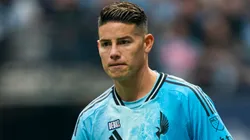 James Rodriguez #10 of the Minnesota United runs during MLS action.