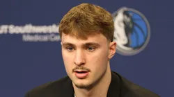 Cooper Flagg #32 of the Dallas Mavericks.