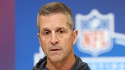 John Harbaugh head coach of the New York Giants