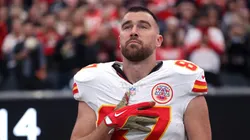 Travis Kelce #87 of the Kansas City Chiefs
