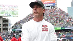 Head coach Kyle Shanahan of the San Francisco 49ers