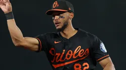 Jeremiah Jackson #82 of the Baltimore Orioles