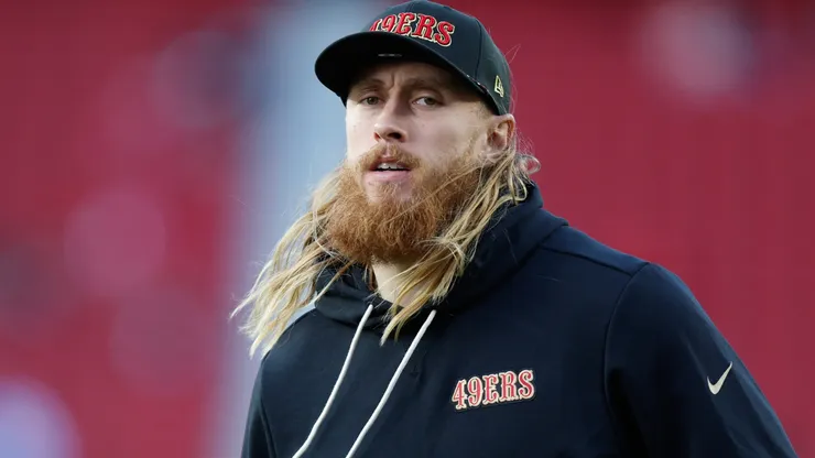 George Kittle #85 of the San Francisco 49ers