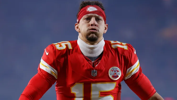 Patrick Mahomes #15 of the Kansas City Chiefs