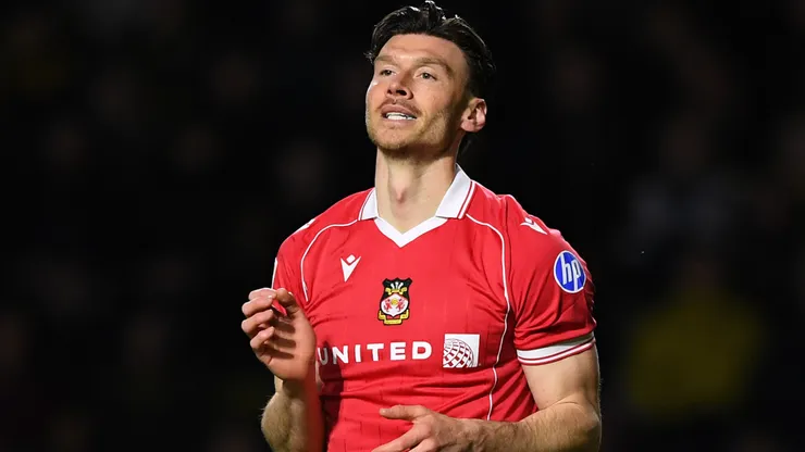 Kieffer Moore of Wrexham.