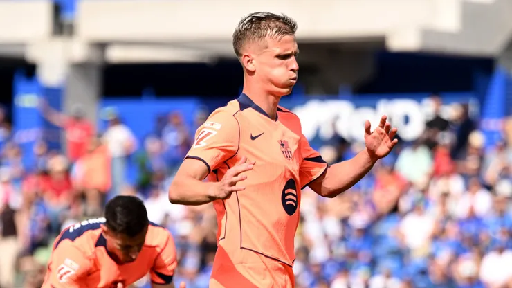 Dani Olmo of FC Barcelona