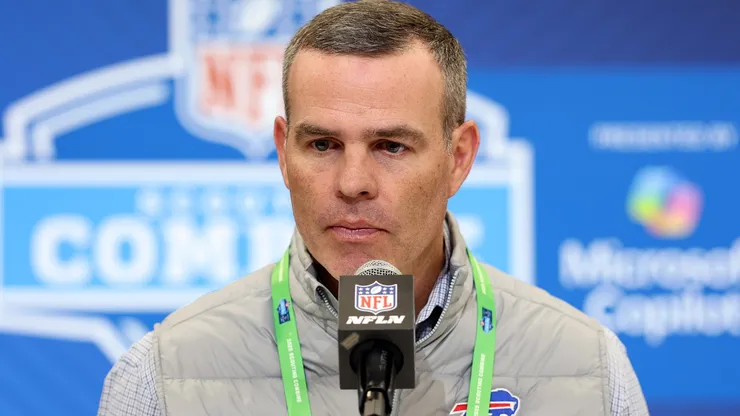 General manager Brandon Beane of the Buffalo Bills.