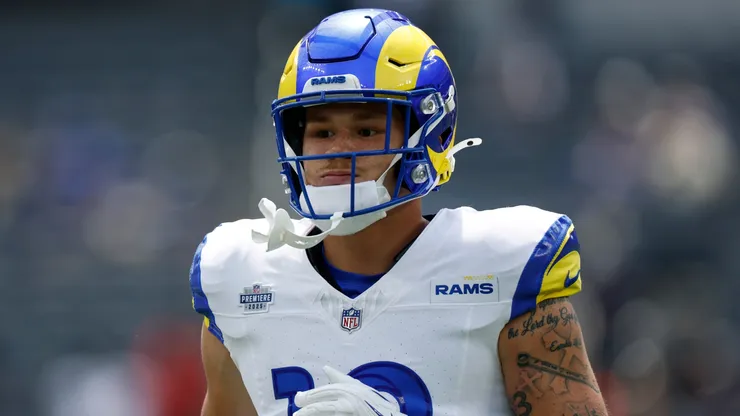 Terrance Ferguson #18 of the Los Angeles Rams