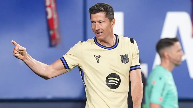Robert Lewandowski of Barcelona.