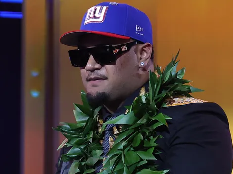 NY Giants first-round pick Francis Mauigoa gets high praise from team legend Jeremy Shockey