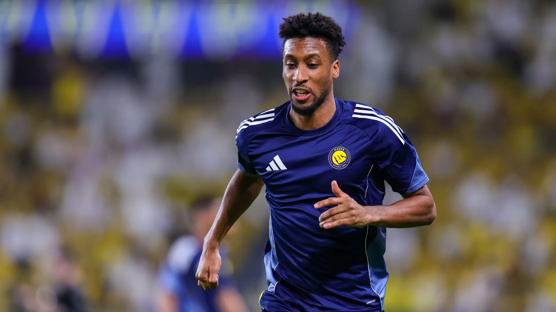 Kingsley Coman of Al Nassr – Abdullah Ahmed/Getty Images