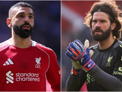 Why are Salah, Alisson not playing today for Liverpool vs Man United?