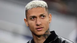 Richarlison of Tottenham Hotspur looks on.