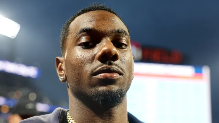 Malik Nabers wide receiver of the New York Giants