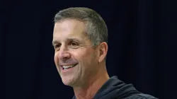 John Harbaugh head coach of the New York Giants