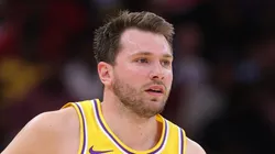 Luka Doncic of the Los Angeles Lakers