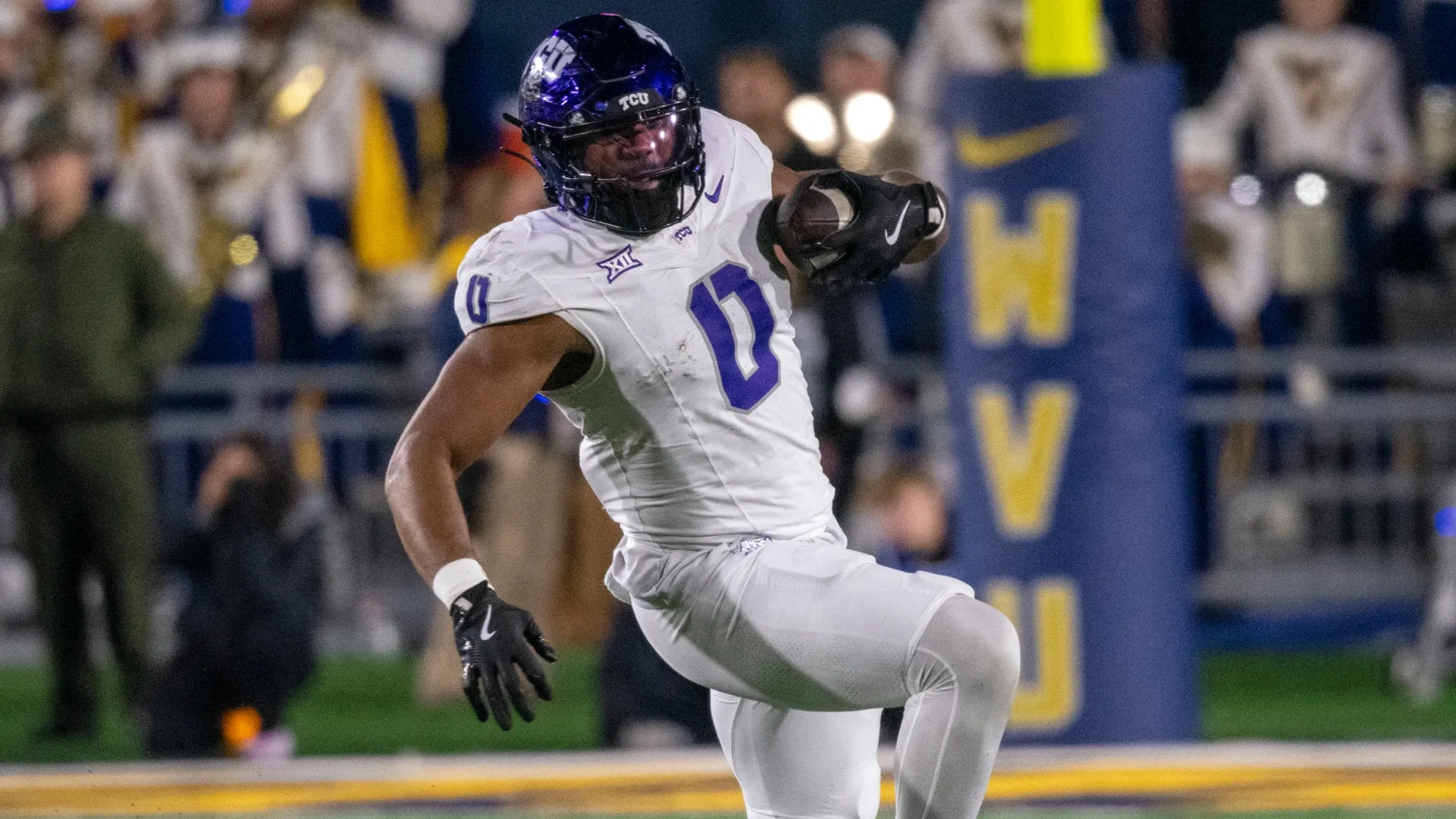 DJ Rogers #0 of the TCU Horned Frogs