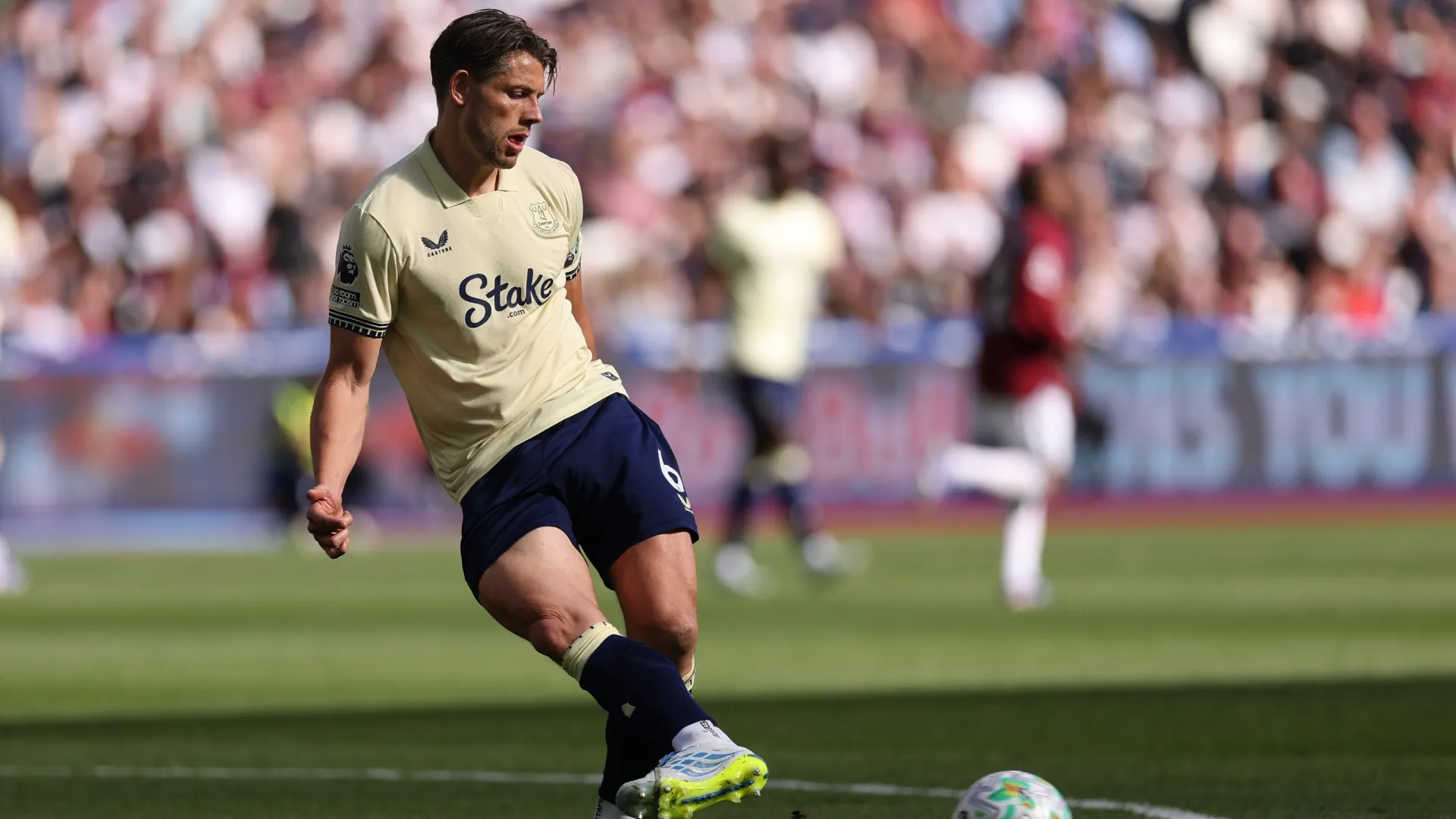 James Tarkowski , Captain of Everton – Warren Little/Getty Images
