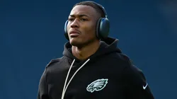 DeVonta Smith #6 of the Philadelphia Eagles