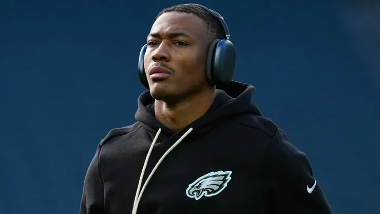 DeVonta Smith #6 of the Philadelphia Eagles