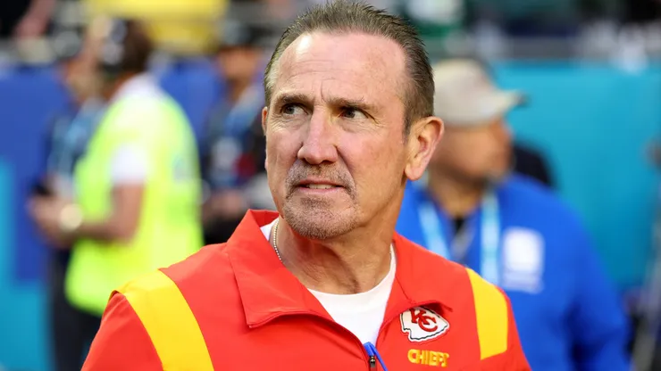 Defensive coordinator Steve Spagnuolo of the Kansas City Chiefs.