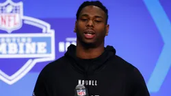 Jaheim Bell #TE03 of the Florida State Seminoles