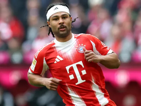 Why is Serge Gnabry not playing in today's second leg?