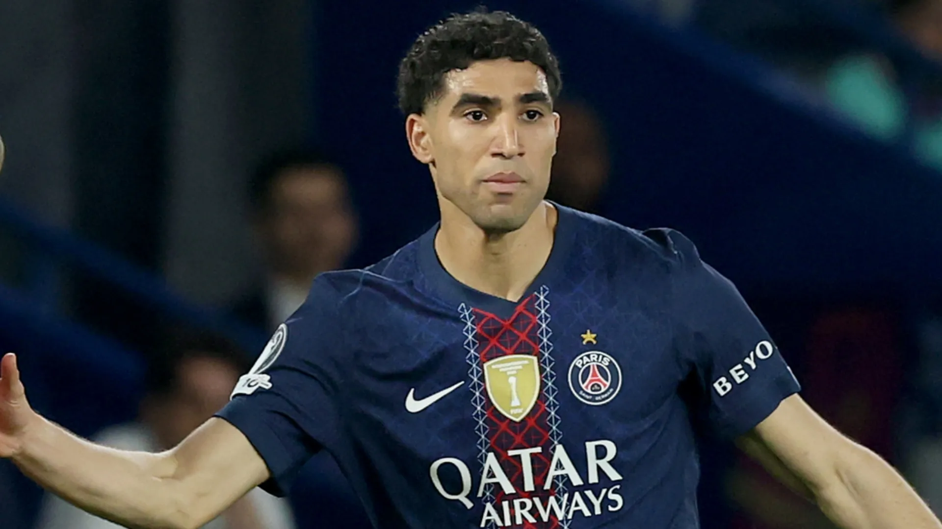 Achraf Hakimi of Paris Saint-Germain
