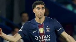 Achraf Hakimi of Paris Saint-Germain during the UEFA Champions League 2025/26 Semi Final First Leg match
