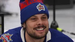 Auston Matthews at the 2024 NHL All-Star Skills Competition