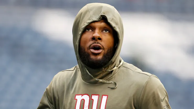 Kayvon Thibodeaux of the New York Giants at Lumen Field.