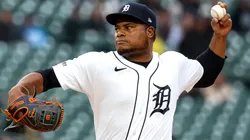Framber Valdez was ejected after hitting Trevor Story.