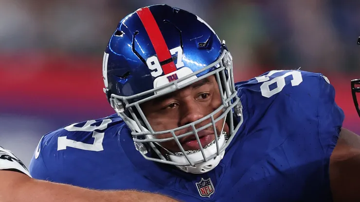 Dexter Lawrence at MetLife Stadium in East Rutherford.