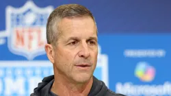 John Harbaugh head coach of the New York Giants