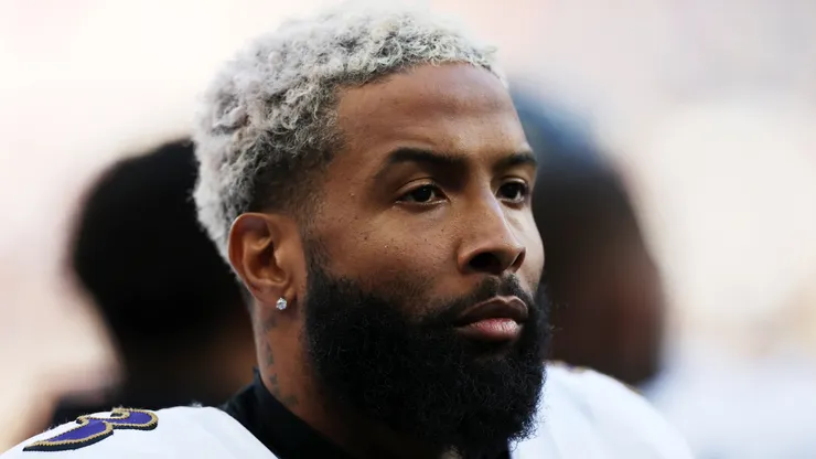 Odell Beckham Jr. at Tottenham Hotspur Stadium in London.