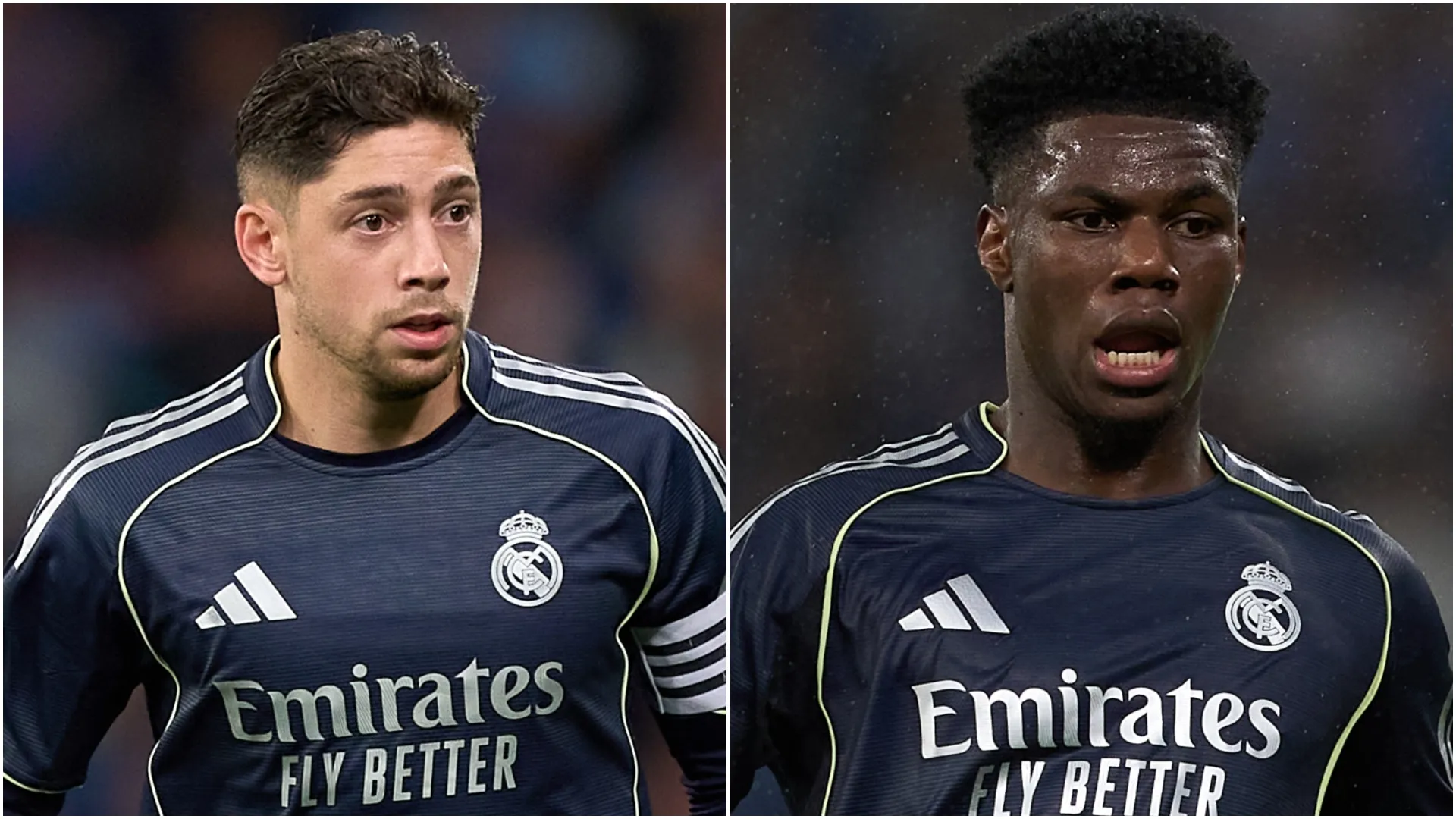 Federico Valverde and Aurelien Tchouameni