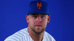A.J. Minter #33 of the New York Mets poses for a photo.