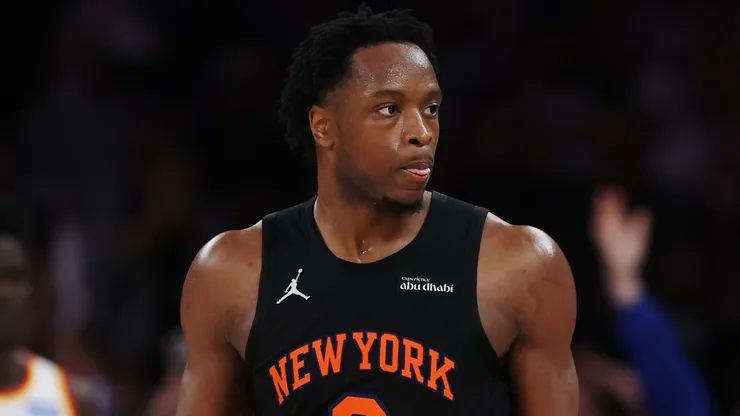 OG Anunoby of the New York Knicks.