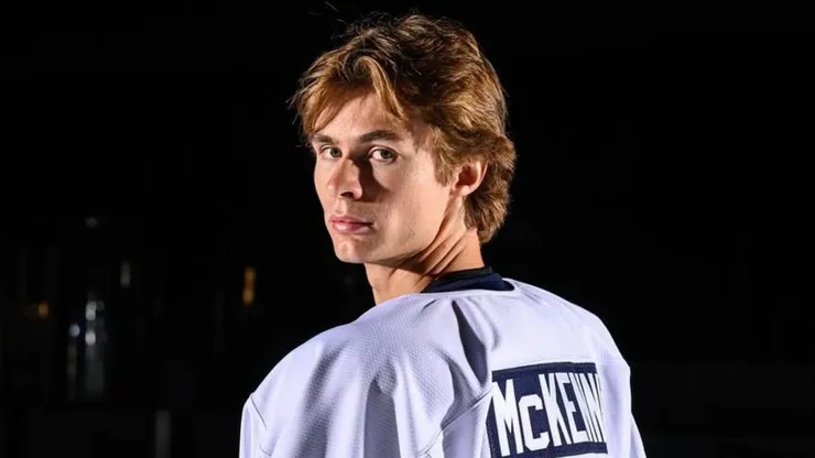 Gavin McKenna of the Penn State Nittany Lions.