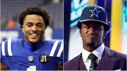 Josh Downs (left, Colts) and Caleb Downs (right, Cowboys)