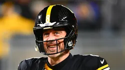 Aaron Rodgers former quarterback of the Steelers