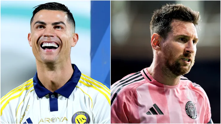 Cristiano Ronaldo and Lionel Messi.