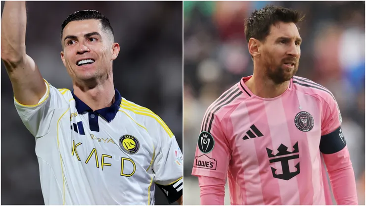 Cristiano Ronaldo and Lionel Messi.